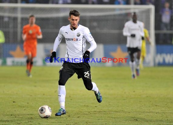 2. Bundesliga SV Sandhausen - FC Erzgebirge Aue im Hardtwaldstadion (© Kraichgausport / Loerz)